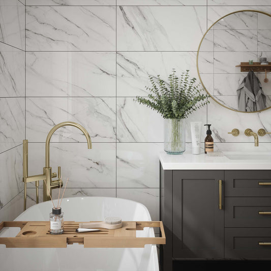 Clarence - 8.3mm Gloss Tile Sample (P12876)
