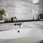 Grey Gloss - Arden Smooth Water Resistant Ceramic Wall Tile