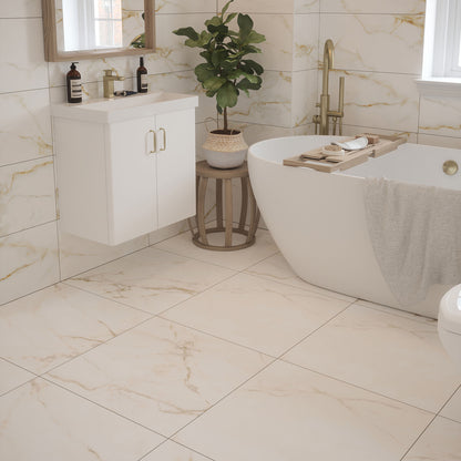Sterling Matt - Smooth Waterproof Porcelain Wall & Floor Tile