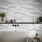 Grey Matt - Arden Textured Water Resistant Ceramic Wall Tile