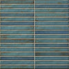 Turquoise Gloss - Elara 9.2mm Smooth Linear Waterproof Ceramic Wall Tile