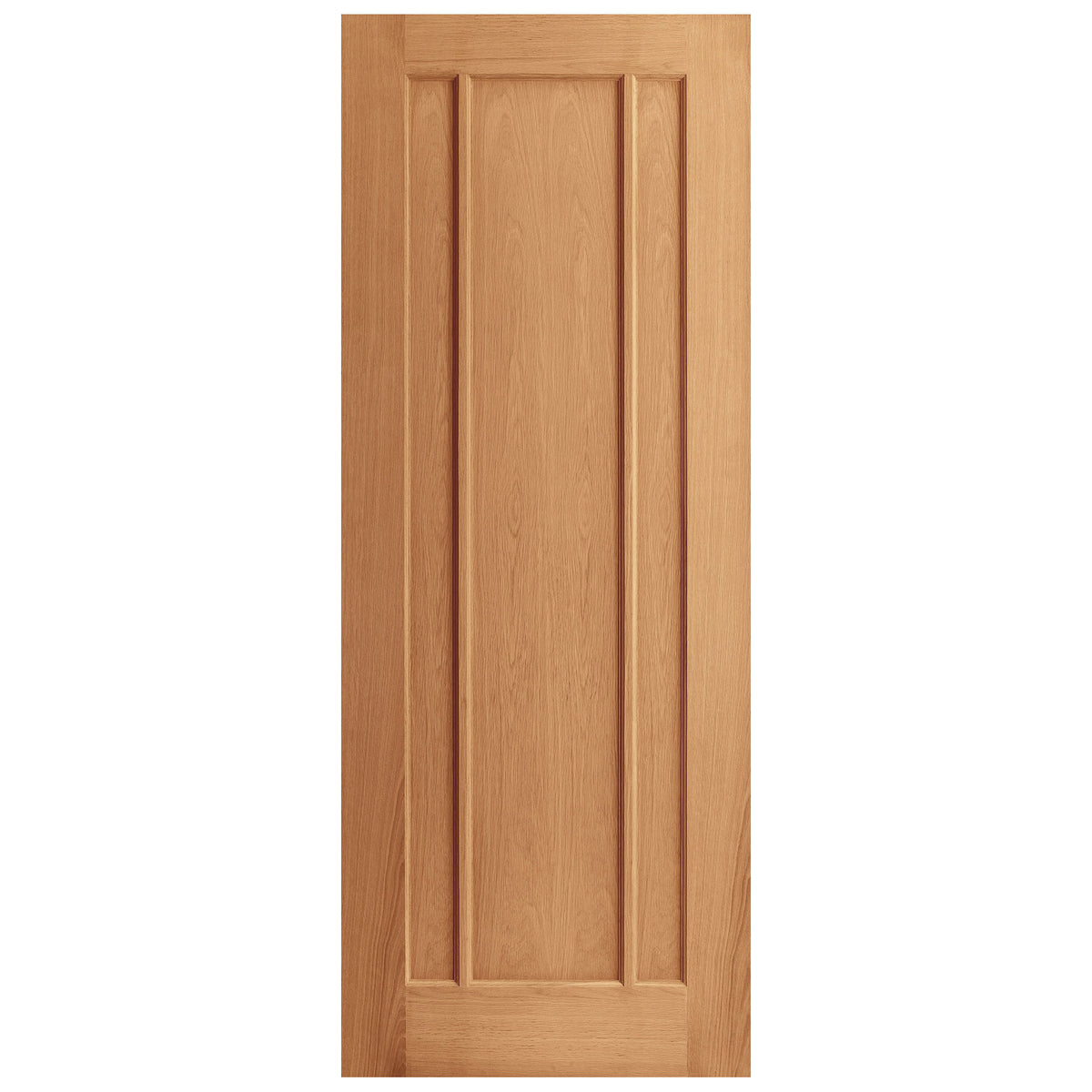 Oak Internal Fully Finished Toledo 3 Panel Door