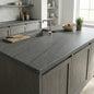 Silver Granite - Rounded Edge Laminate Worktop 3000mm x 600mm x 38mm