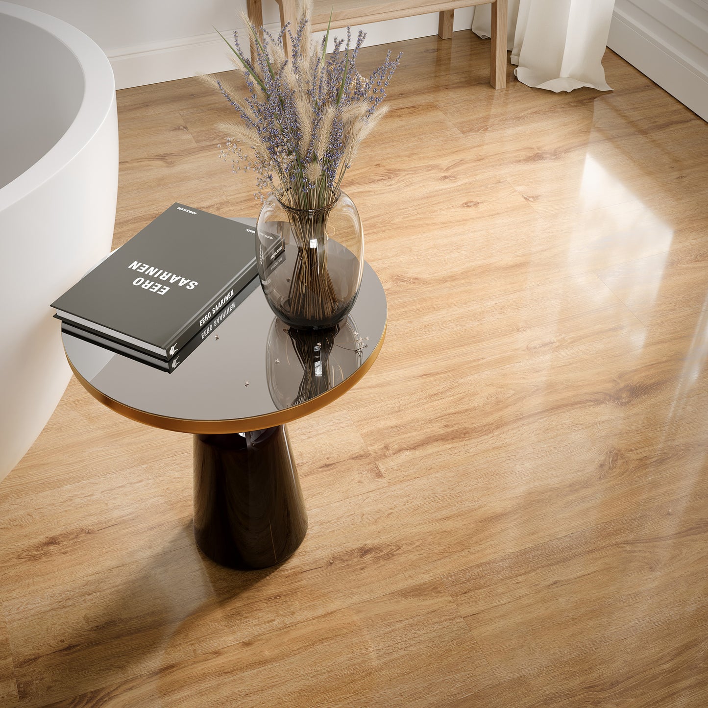 Khor Oak - Lustre 8mm High Gloss Laminate Flooring