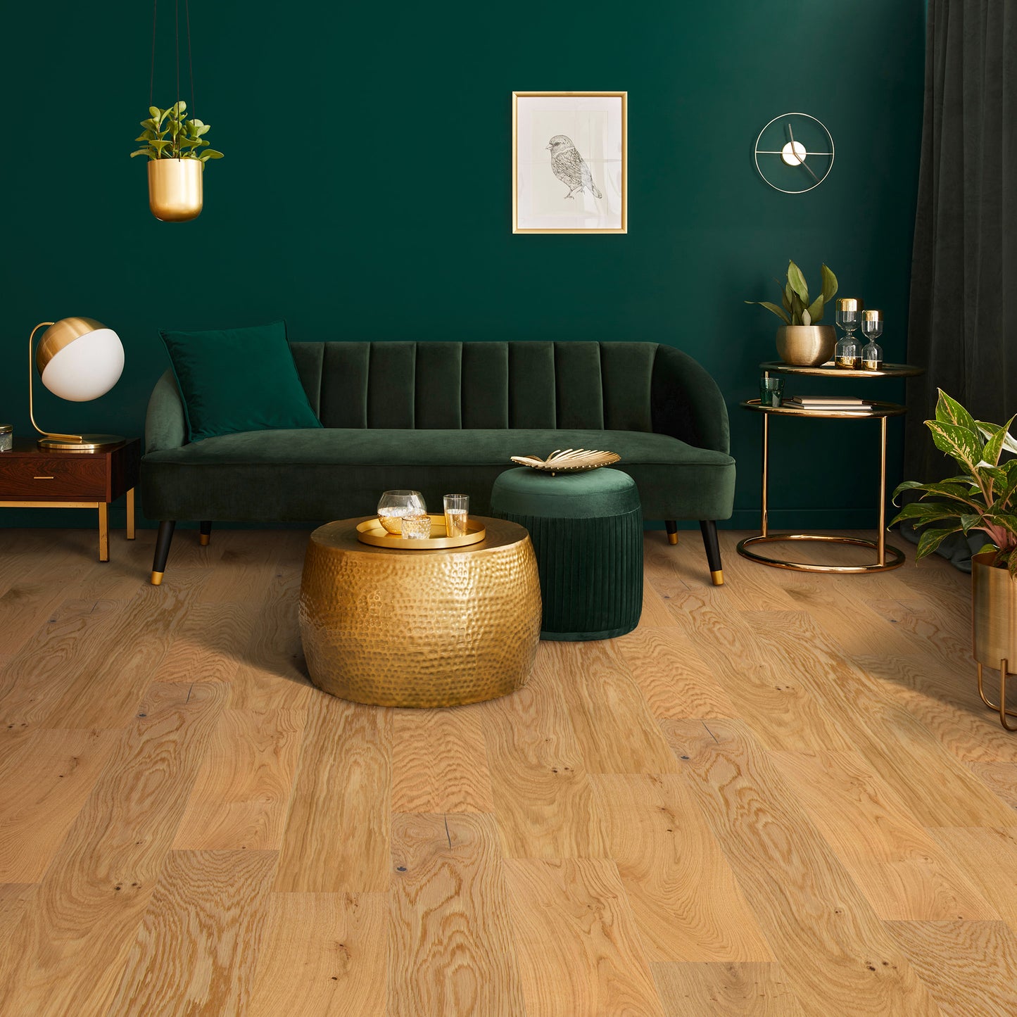 Natural Oak - 12mm Brushed & Oiled Sample (LIBEO12x150)