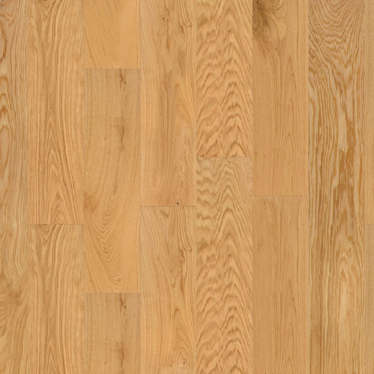 Natural Oak - 18mm Brushed and Oiled Solid Real Wood Flooring