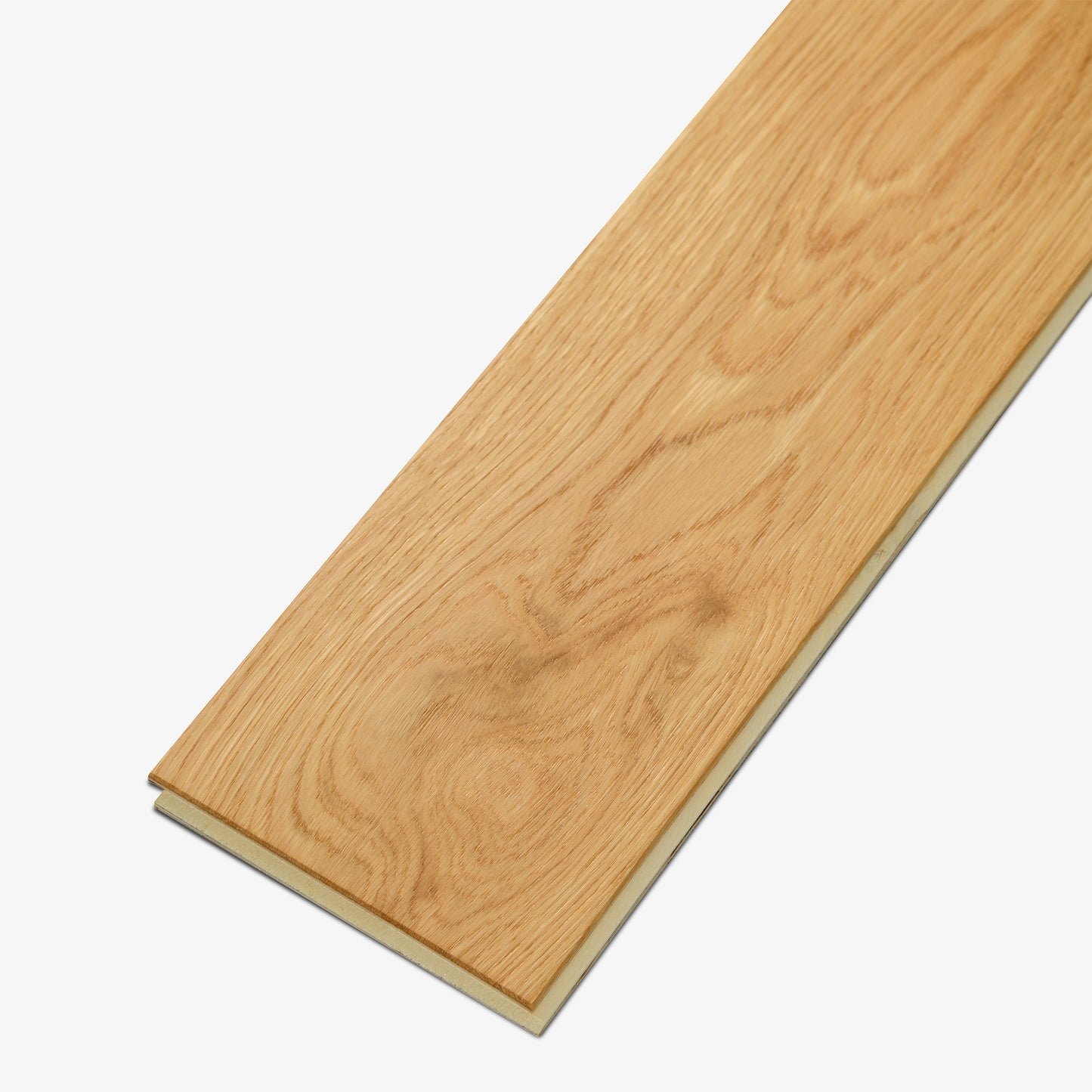 Natural Oak - 18mm Brushed and Oiled Solid Real Wood Flooring