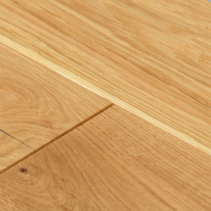 Natural Oak - 18mm Brushed and Oiled Solid Real Wood Flooring