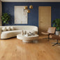 Natural Oak - 14mm Wide UV Lacquered Engineered Real Wood Flooring