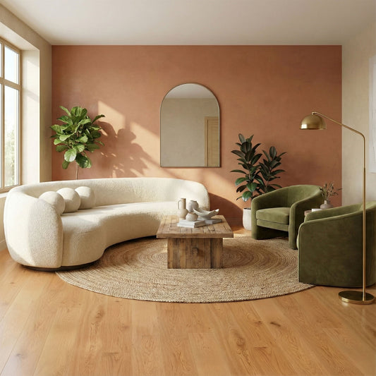 Natural Oak - 18mm UV Lacquered Solid Real Wood Flooring