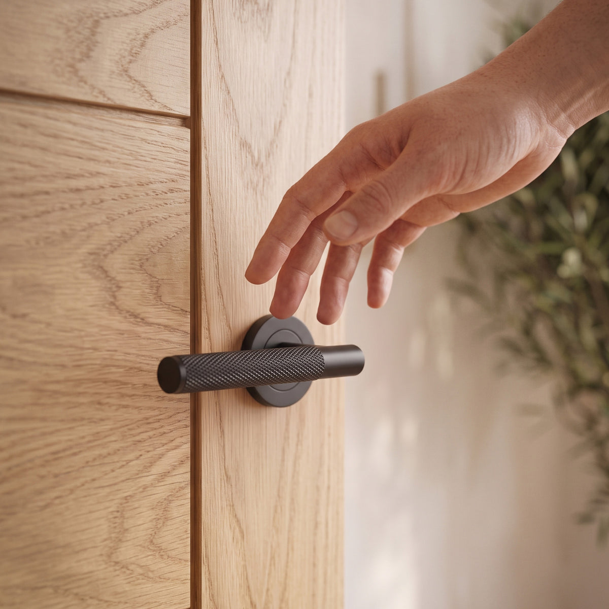 Oak Internal Fully Finished Pedrena 7 Panel Door