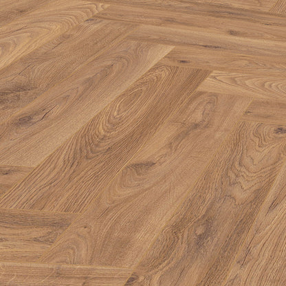 Firebrand Oak - Herringbone 8mm Laminate Flooring (122460)