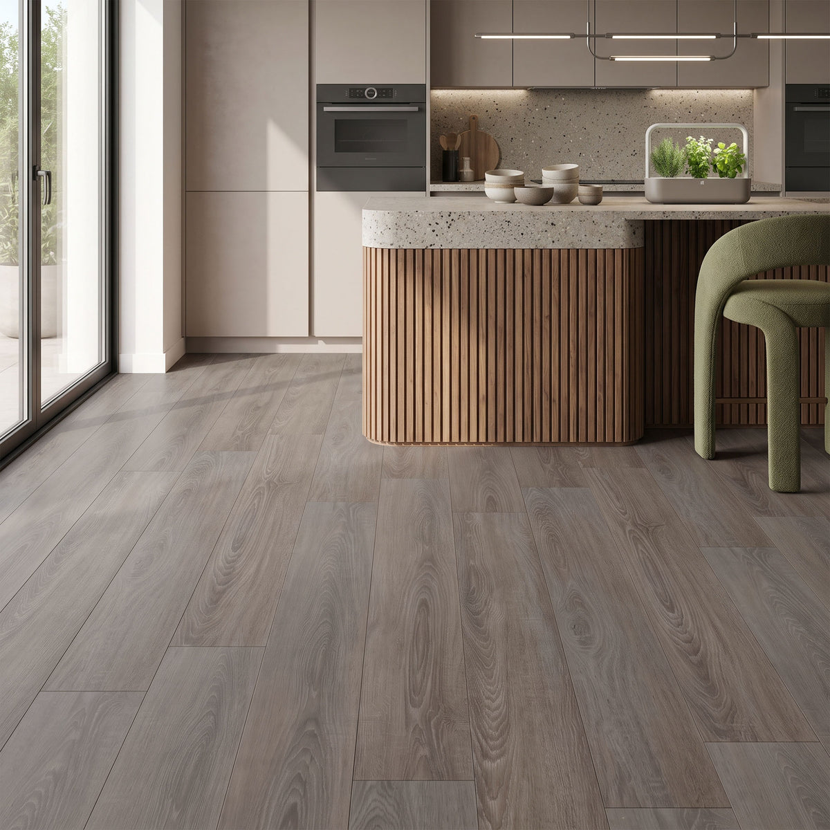 Langley Oak - Foundation LVT 2mm UV Coated Luxury Vinyl Sample
