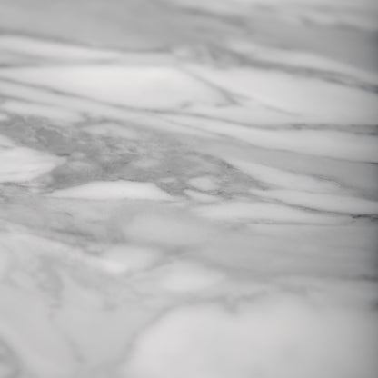 White Gloss Marble - Luxe Vision Pre-Grouted 5.5mm Stone Embossed UV Coated Rigid Core Vinyl Flooring