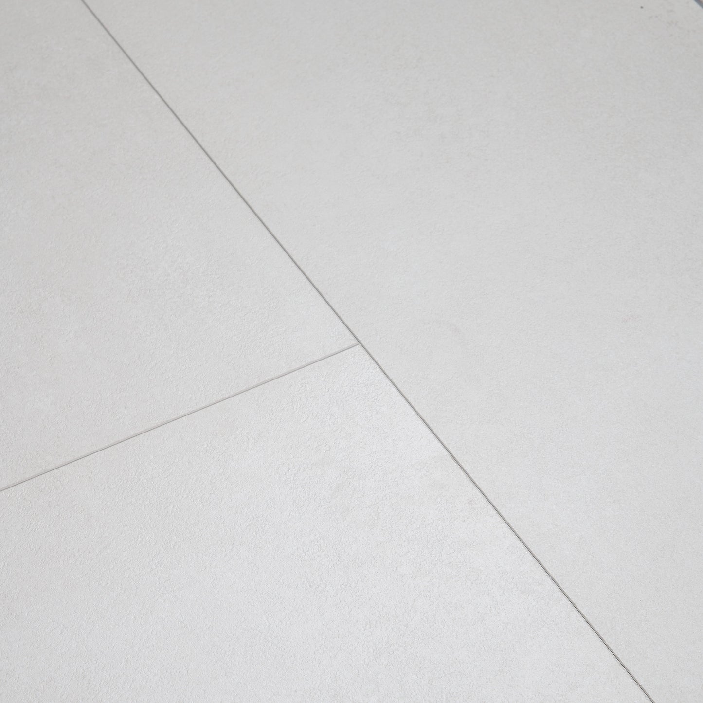 Light Grey Concrete - Luxe Vision SPC 4mm UV Resistant Coating Wall Panelling Sample - LT-4062 (SKU-345289)