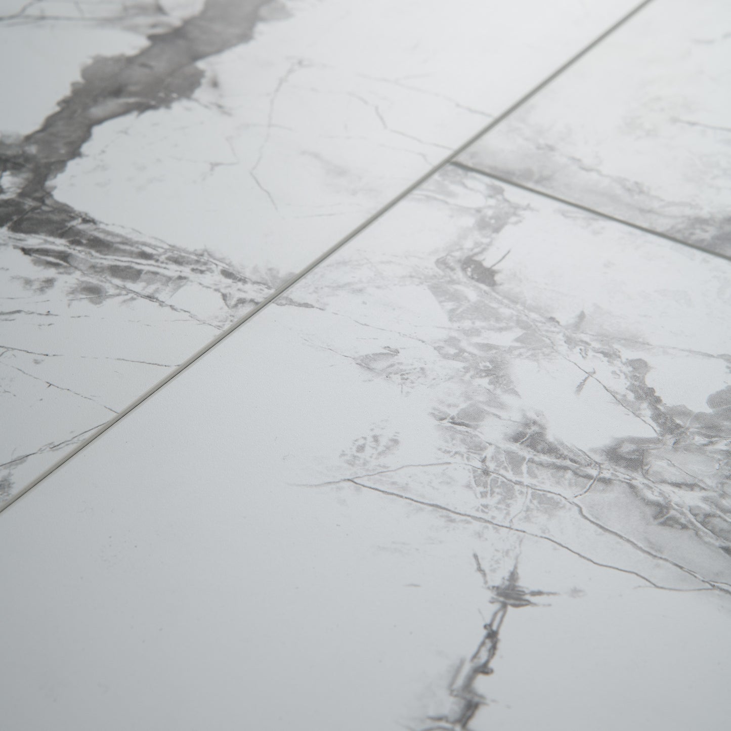 White Marble - Luxe Vision SPC 4mm UV Resistant Coating Wall Panelling (123046)