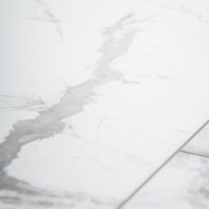 White Marble - Luxe Vision SPC 4mm UV Resistant Coating Wall Panelling (123046)