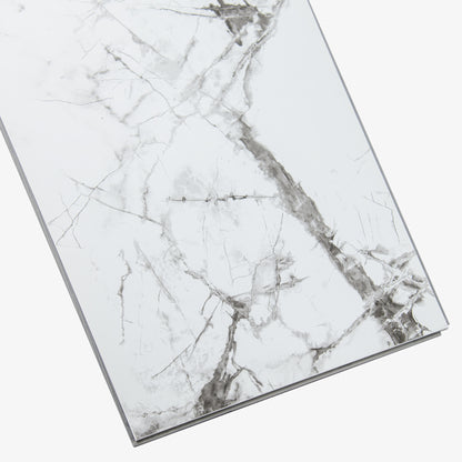 White Marble - Luxe Vision SPC 4mm UV Resistant Coating Wall Panelling (123046)