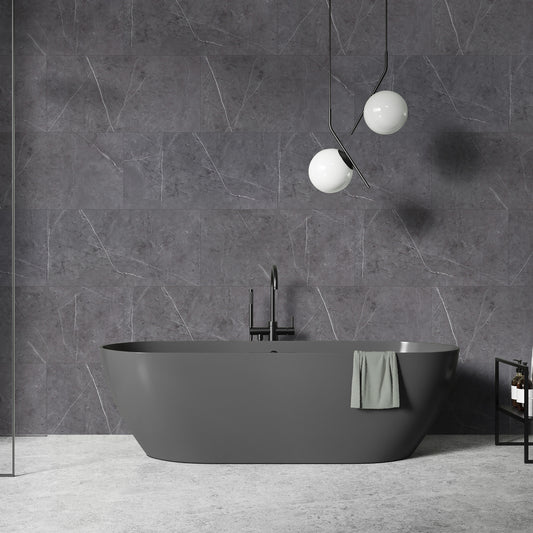 Grey Marble - Luxe Vision SPC 4mm UV Resistant Coating Wall Panelling (123047)