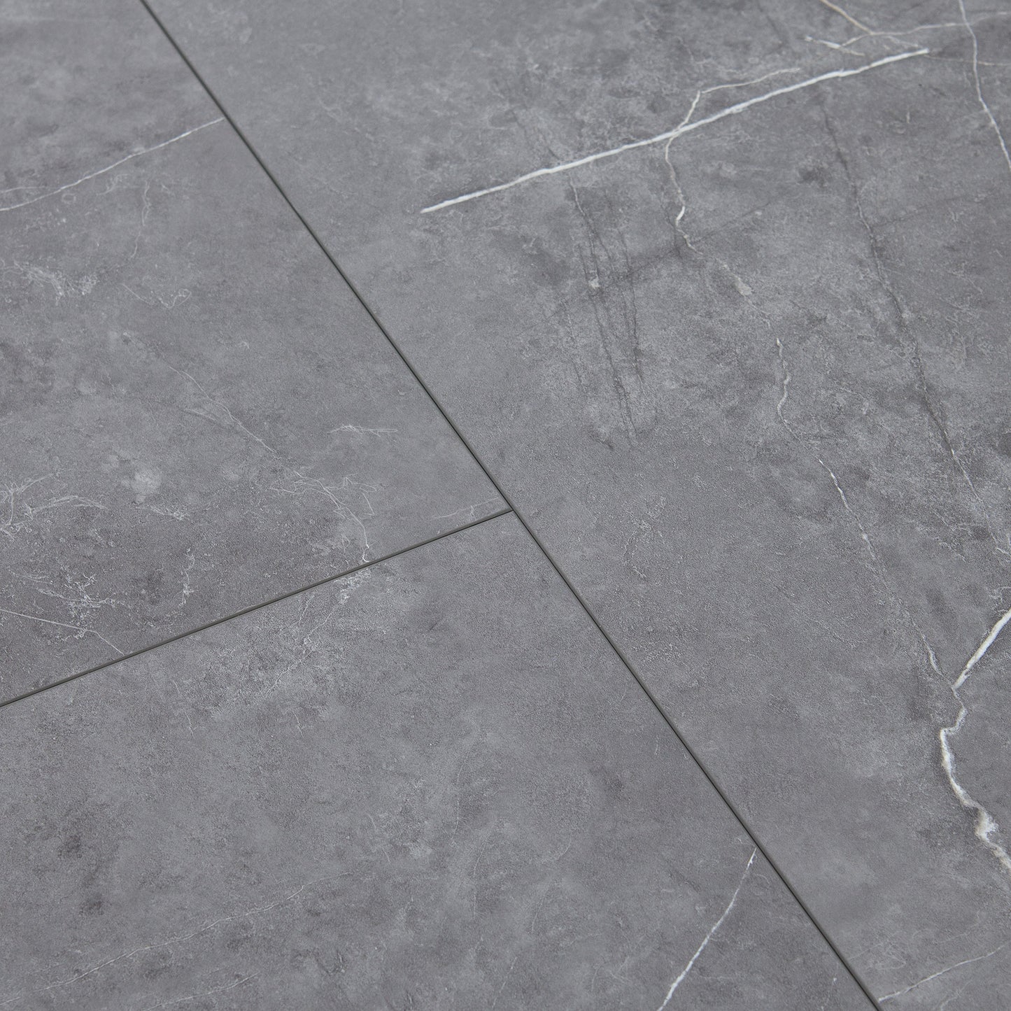 Grey Marble - Luxe Vision SPC 4mm UV Resistant Coating Wall Panelling (123047)