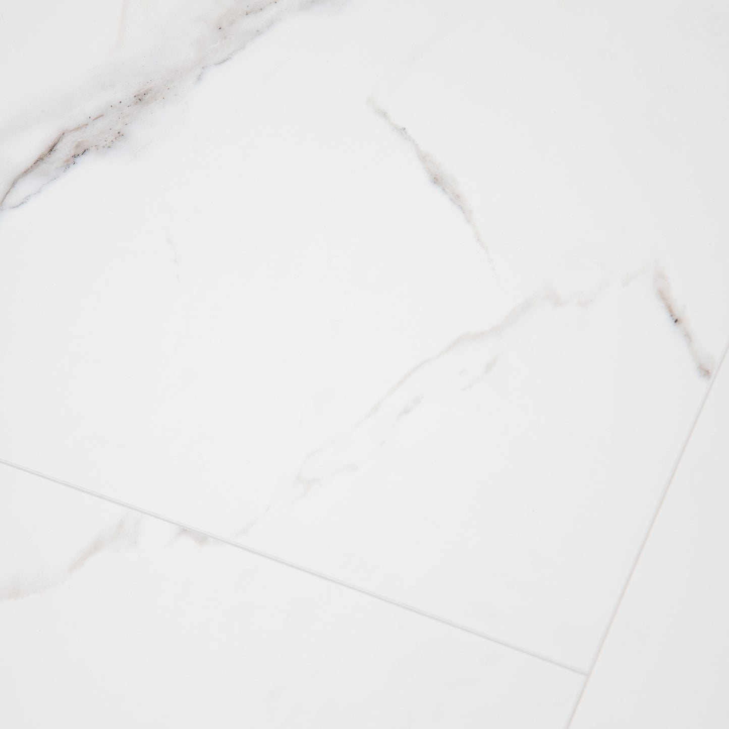 Pearl White Marble - Luxe Vision 4mm High Gloss Wall Panelling (124096)