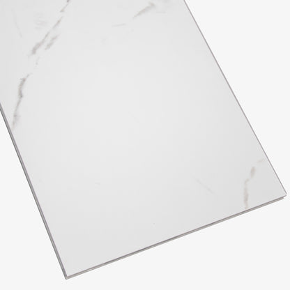 Pearl White Marble - Luxe Vision 4mm High Gloss Wall Panelling (124096)