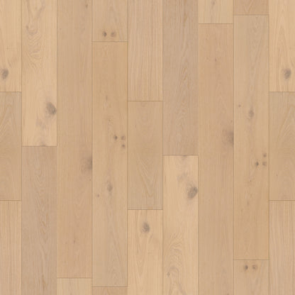 Brushed White Oak - 14mm UV Oiled Engineered Real Wood Flooring (124567)