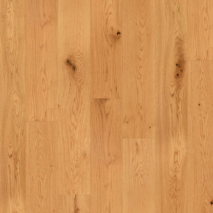 Natural Oak - 14mm Wide UV Lacquered Engineered Real Wood Flooring