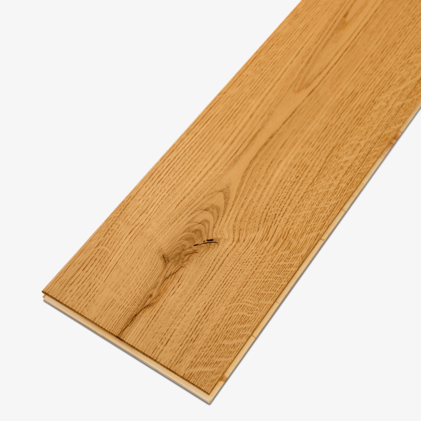 Natural Oak - 14mm Wide UV Lacquered Engineered Real Wood Flooring