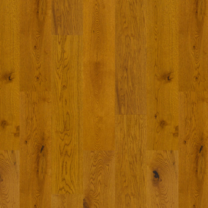Golden Oak - 14mm UV Lacquered Engineered Real Wood Flooring (LIBEO14x150GOL)