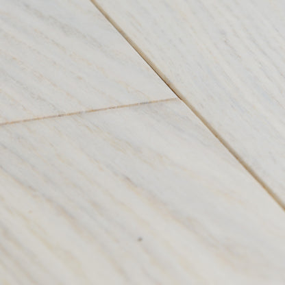 Ivory Oak - 14mm UV Lacquered Engineered Real Wood Flooring