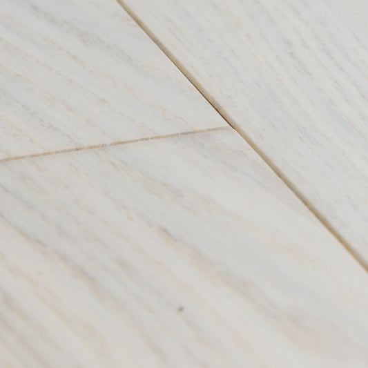 Ivory Oak - 14mm UV Lacquered Engineered Real Wood Flooring