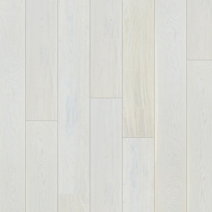 Ivory Oak - 14mm UV Lacquered Engineered Real Wood Flooring