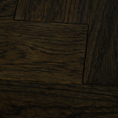 Dark Oak - Herringbone 14mm UV Lacquered Engineered Real Wood Flooring