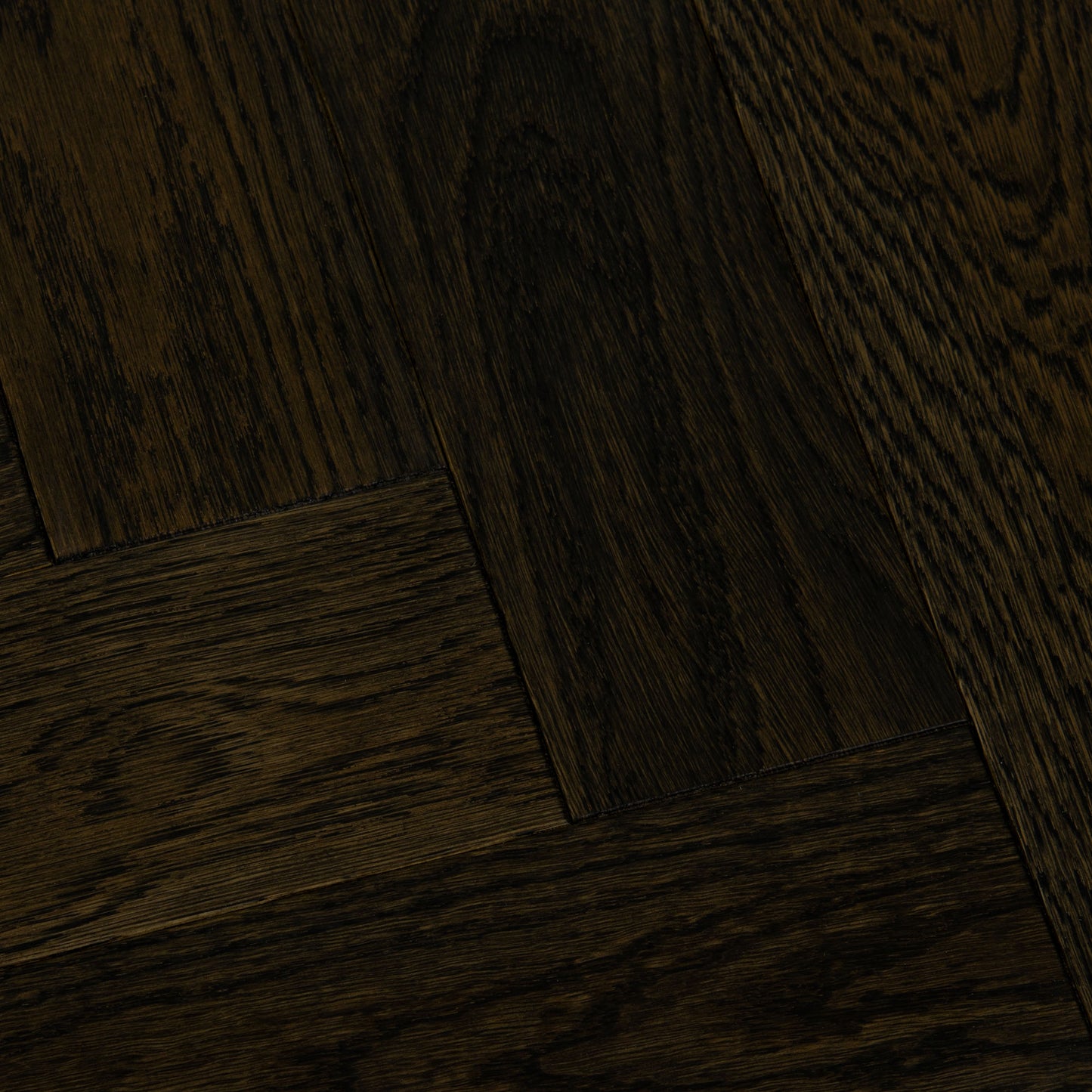 Dark Oak - 18mm UV Lacquered Sample (LIBHB14x90DAR)