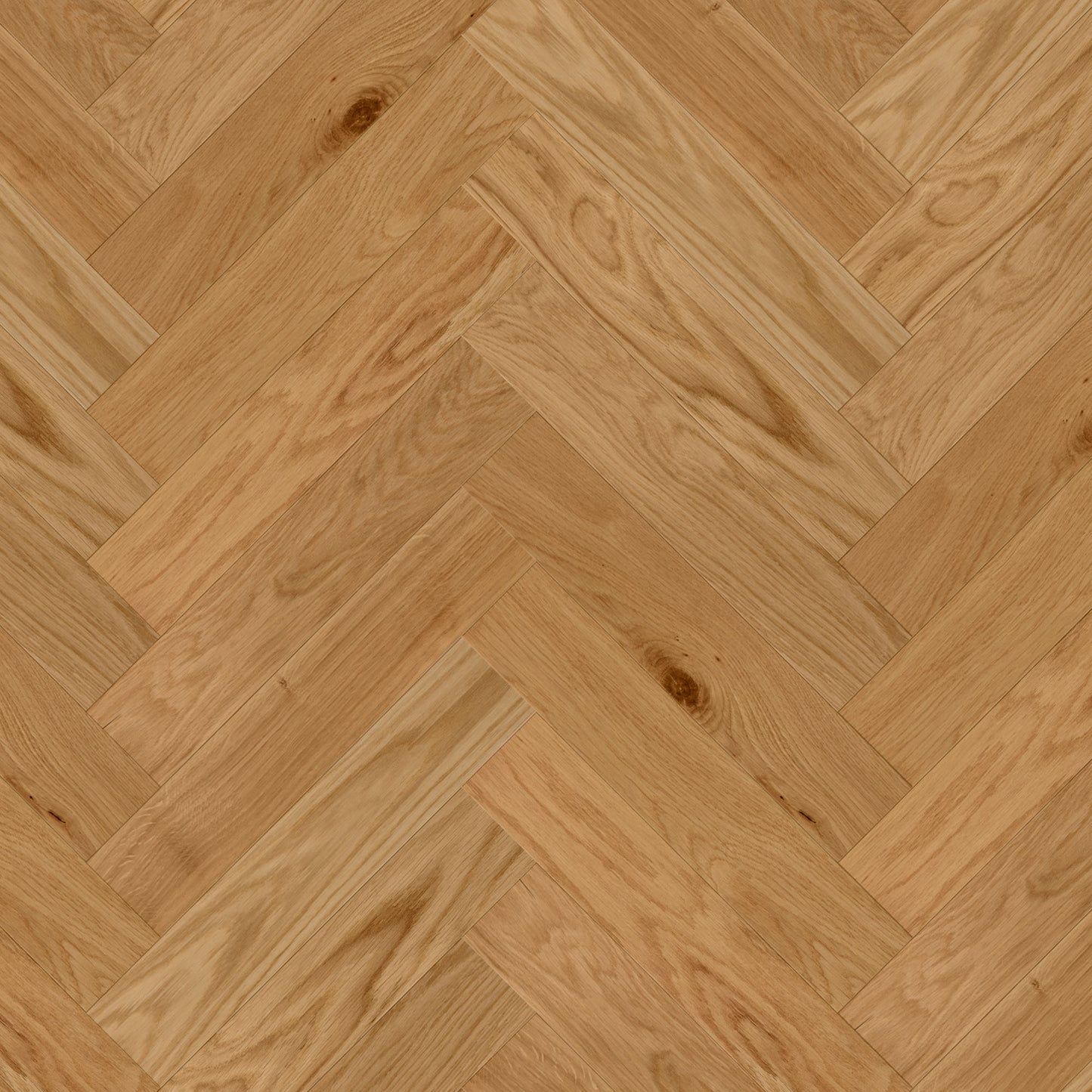 Natural Oak - 18mm Brushed and Oiled Solid Real Wood Flooring