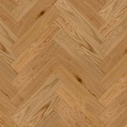 Natural Oak - 18mm Brushed and Oiled Solid Real Wood Flooring