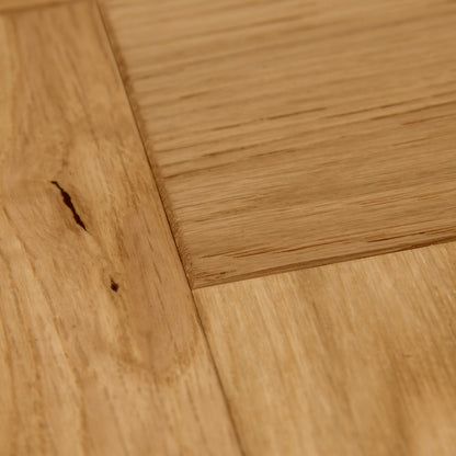 Natural Oak - 18mm Brushed and Oiled Solid Real Wood Flooring