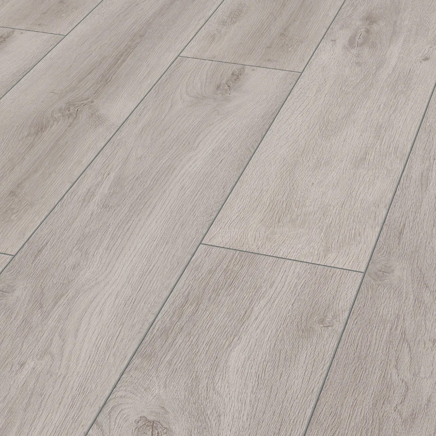 Grand Oak Grey - 8mm Water-Resistant Laminate Flooring (D4956)
