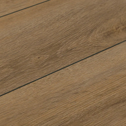 Grand Oak Brown - 12mm Water-Resistant Laminate Flooring (D90222)