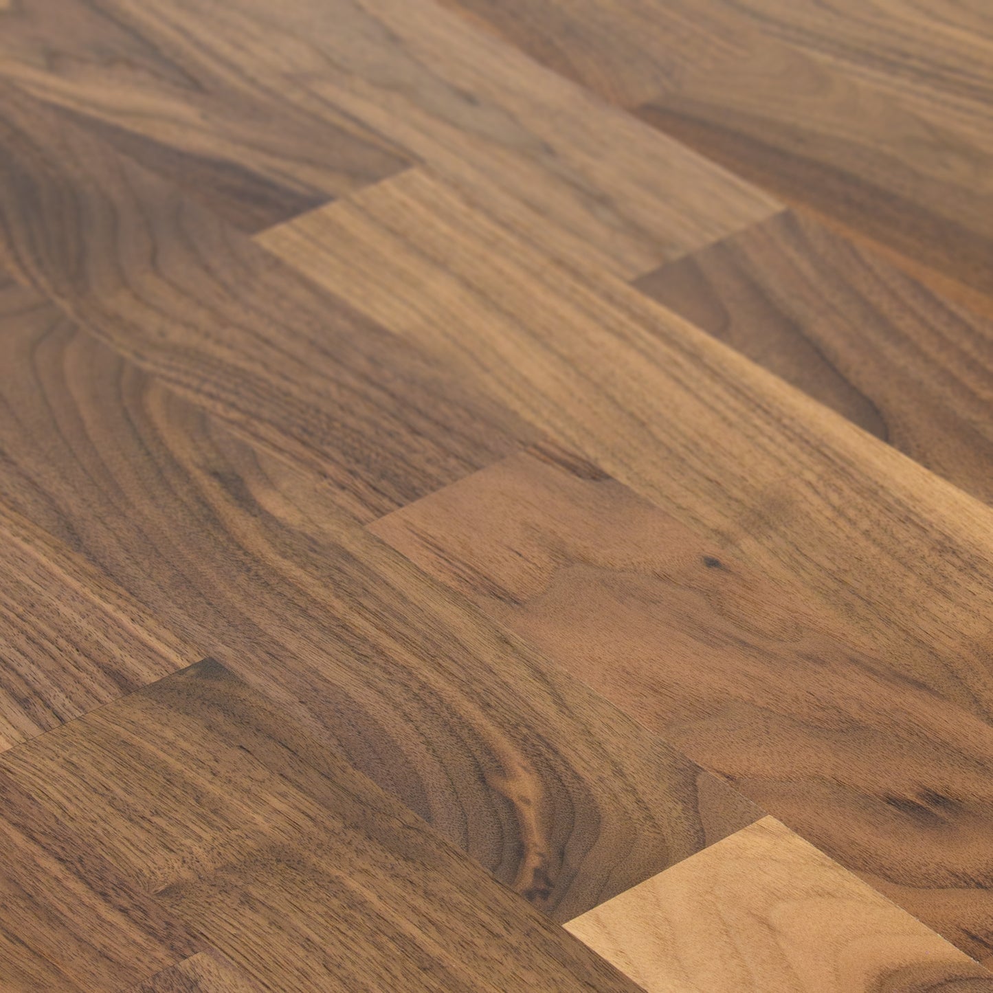 American Walnut - 13mm Engineered 3-Strip Click Real Wood Flooring (LIBEWAL13x210)