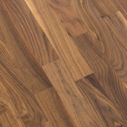 American Walnut - 13mm Engineered 3-Strip Click Real Wood Flooring (LIBEWAL13x210)