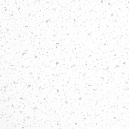 PVC Gloss Shower Wall Panel - White Sparkle (SP4)