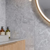 Grey Concrete - PVC Gloss Waterproof Wall Panelling