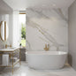 PVC Gloss Shower Wall Panel - Marble Gold (SP9)