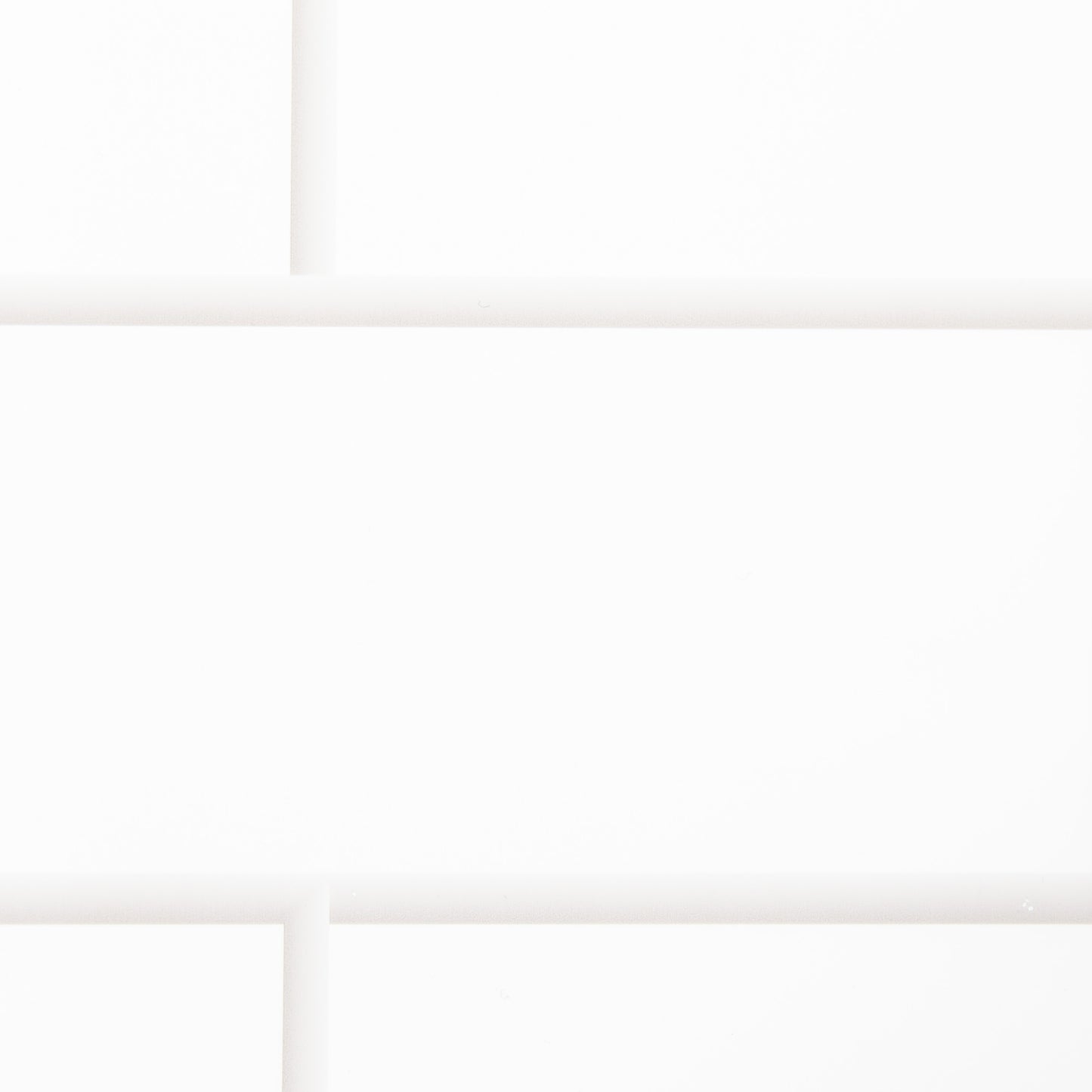 PVC Gloss Shower Wall Panel - London White Brick (SP11)