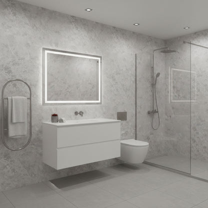 PVC Gloss Shower Wall Panel - Fino Grey Matt (SP12)