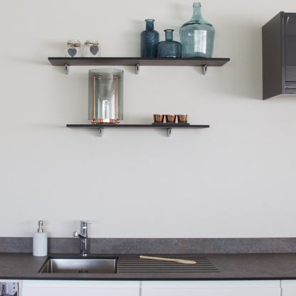 Compact Laminate Worktop - Caldera 3000mm x 650mm x 12.5mm