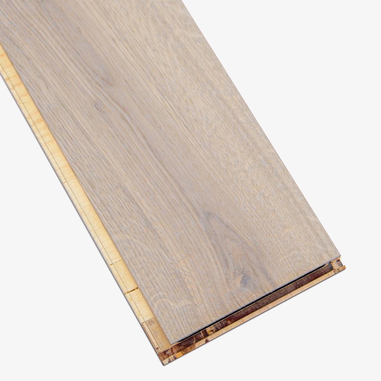 Julia Oak - 14x194x2430mm Light Brushed 5G Click Engineered Real Wood Flooring (EOCL14x194JUL)
