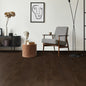 Brown Oak - 14x234x2430mm Light Brushed 5G Click Engineered Real Wood Flooring (EOCL14x234BRO)